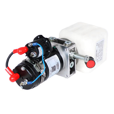 DC 24v Hydraulic Power Unit 0.8Kw Double Acting With Gear Pump For Pallet Truck