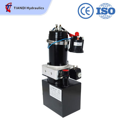 DC 24V 0.8Kw 2 hp hydraulic power unit For trailer hydraulic power unit