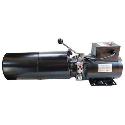 AC 110V 220V 3kw Car Lift Hydraulic Power Unit Compact Power Pack With Optional Remote 18MPa