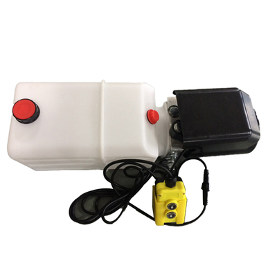 Scissor Lift 12v Hydraulic Power Unit Double Acting 180 Bar Pressure
