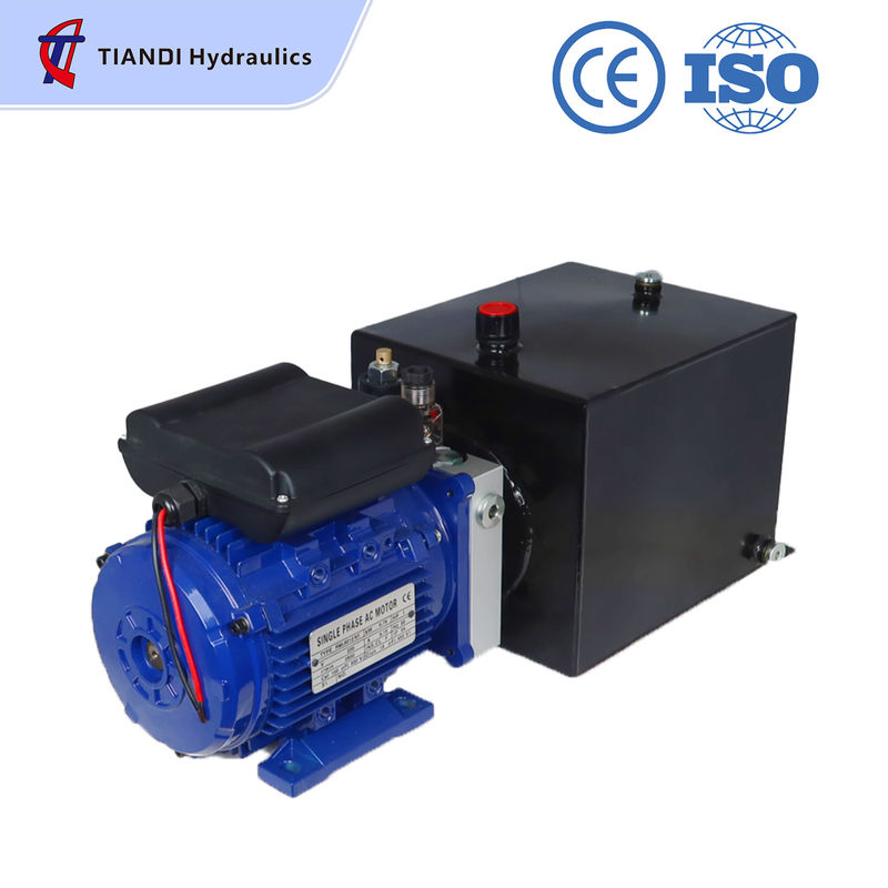 AC 220 volt 1 hp hydraulic power unit For Lifting platform hpu hydraulic power unit