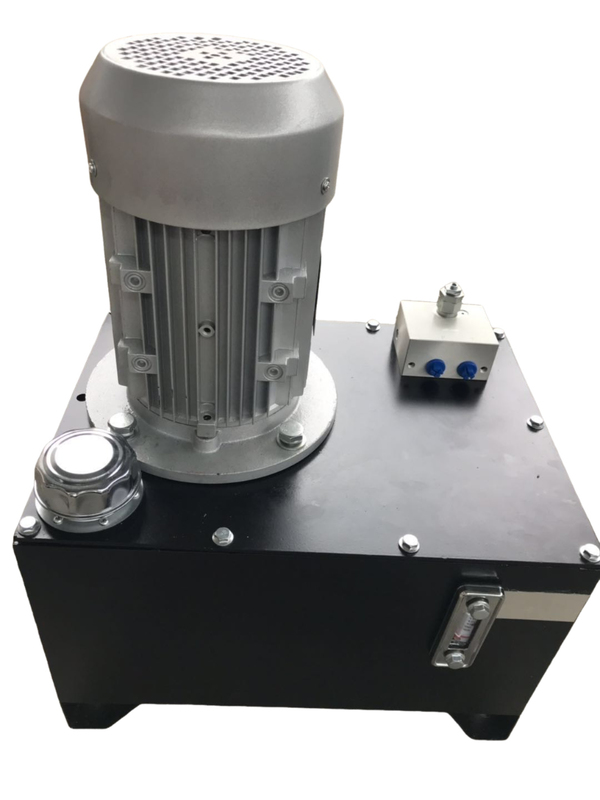 Double Acting Hydraulic Cylinder Hyd Power Pack Unit With 2 Station