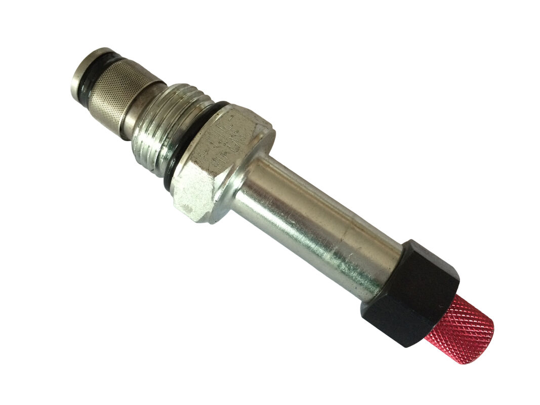 Hydraulic 2 Position 2 Way Normally Closed Solenoid Valve Cartridge With Manual Override