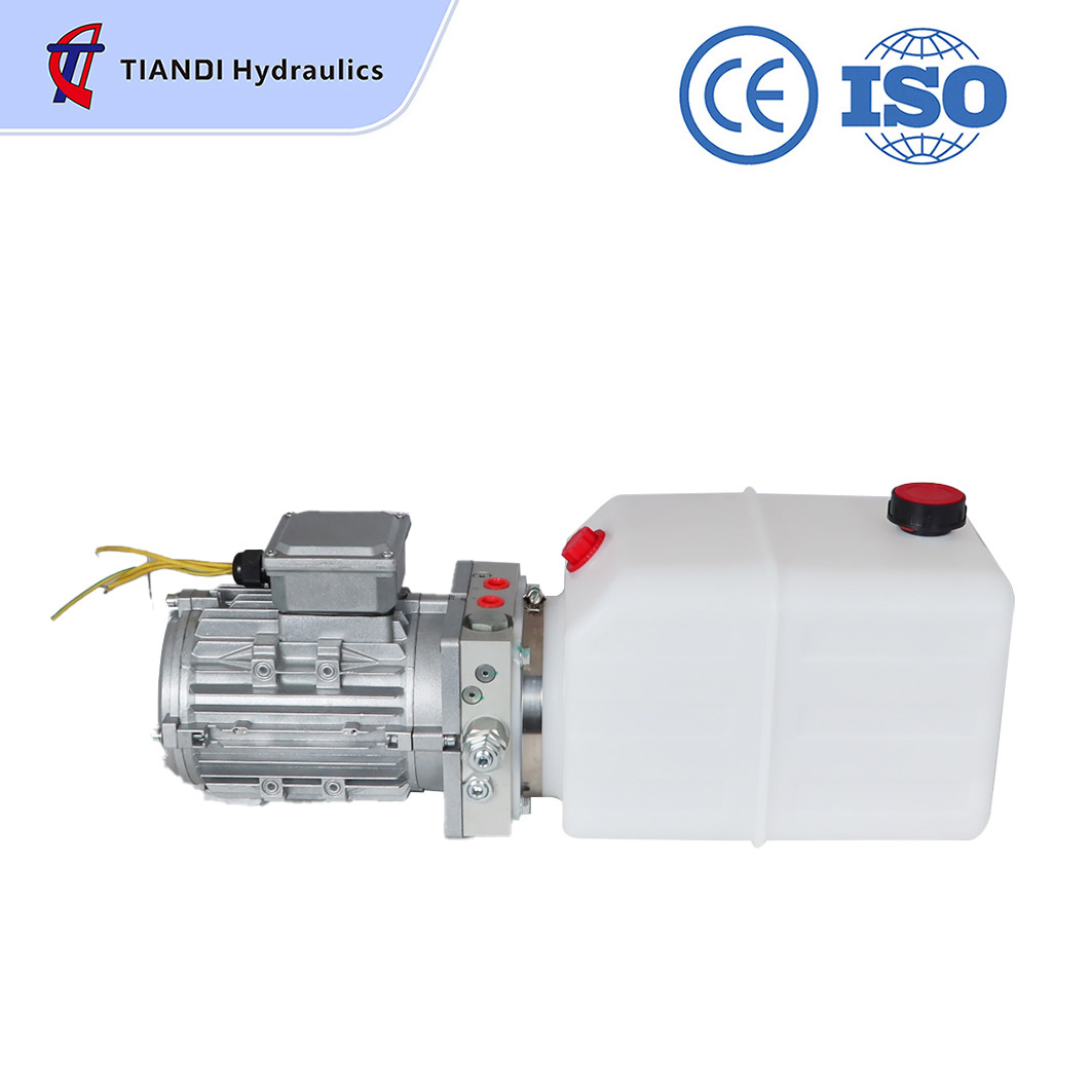 1.1Kw AC 380V/220V hydraulic power pack machine For Dock Leveler Car Lifter