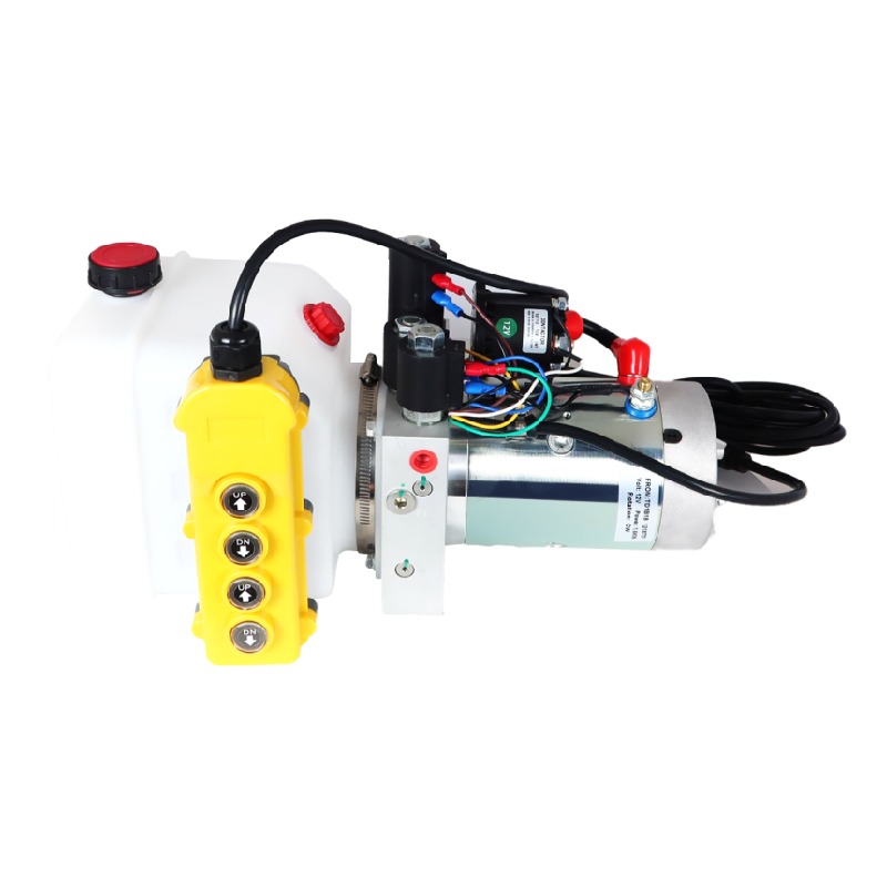 12V DC Small Industrial Portable Electric Hydraulic Power Unit For Flying Wing Car
