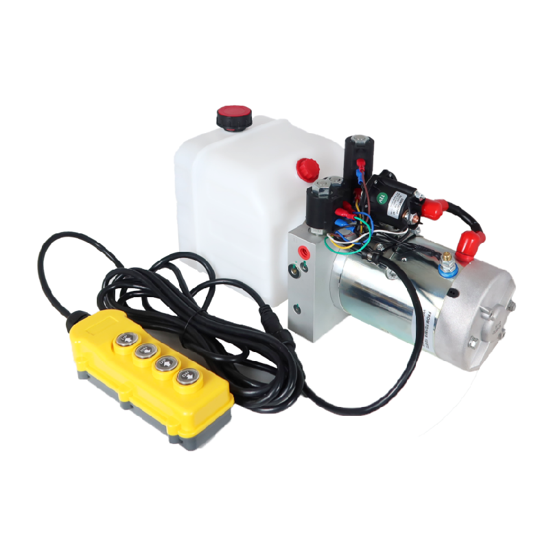 DC 12V 1.6kw Two Way Double Acting Mini Hydraulic Power Unit with Gear Pump