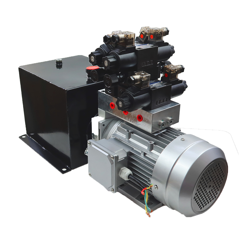 AC 380V 3kw Small Hydraulic Power Pack for Sprinklers, Sweepers, RV